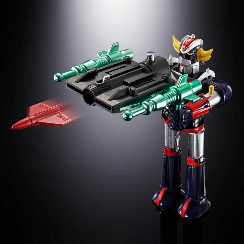Deluxe Grendizer & UFO Spazer Action Figure by Tamashii Nations