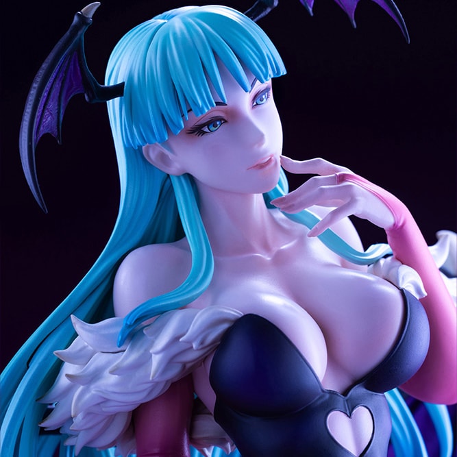 Darkstalkers Morrigan Aensland Collectible Figure - Prototype Shown View 6