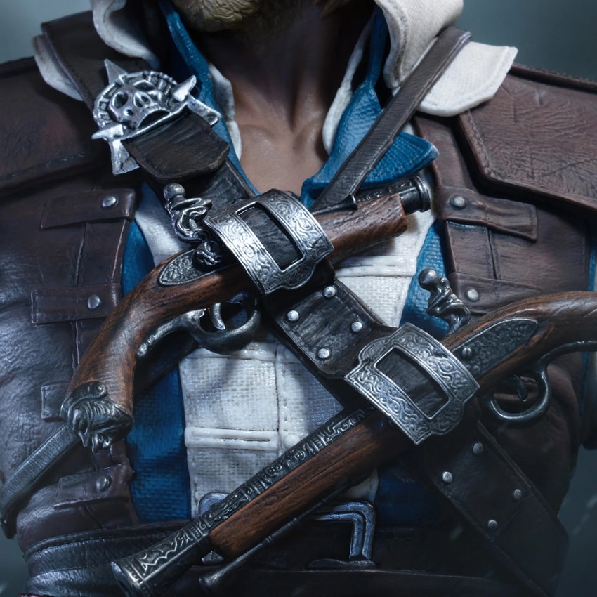 Assassins Creed Edward Bust - Prototype Shown View 4