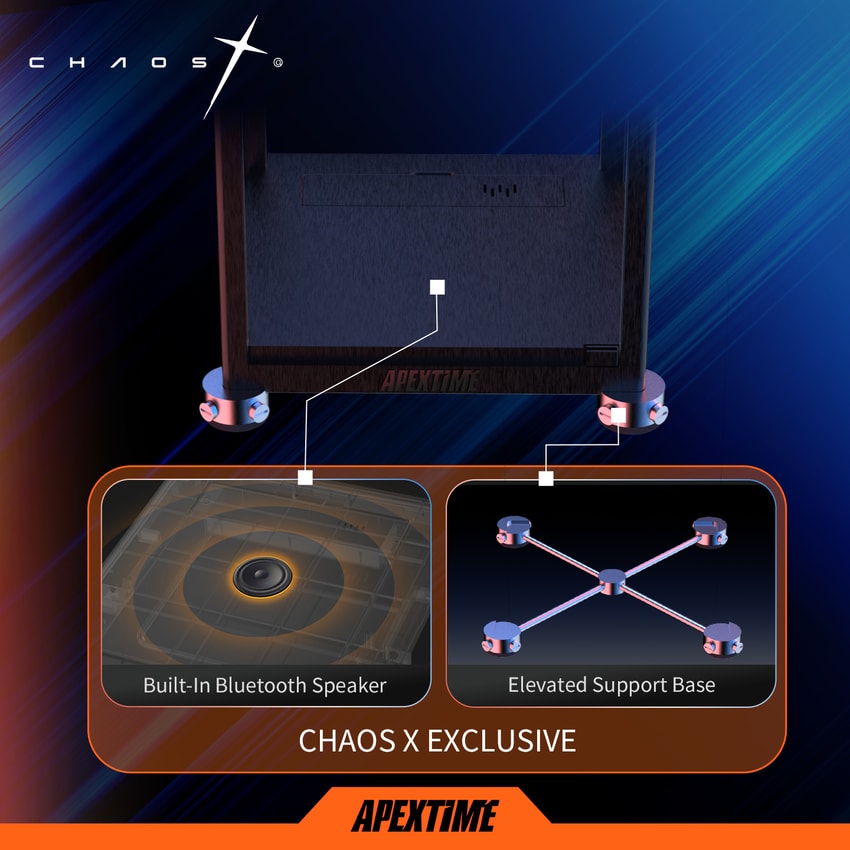 Apextime Chaos X Display Case - Prototype Shown View 6