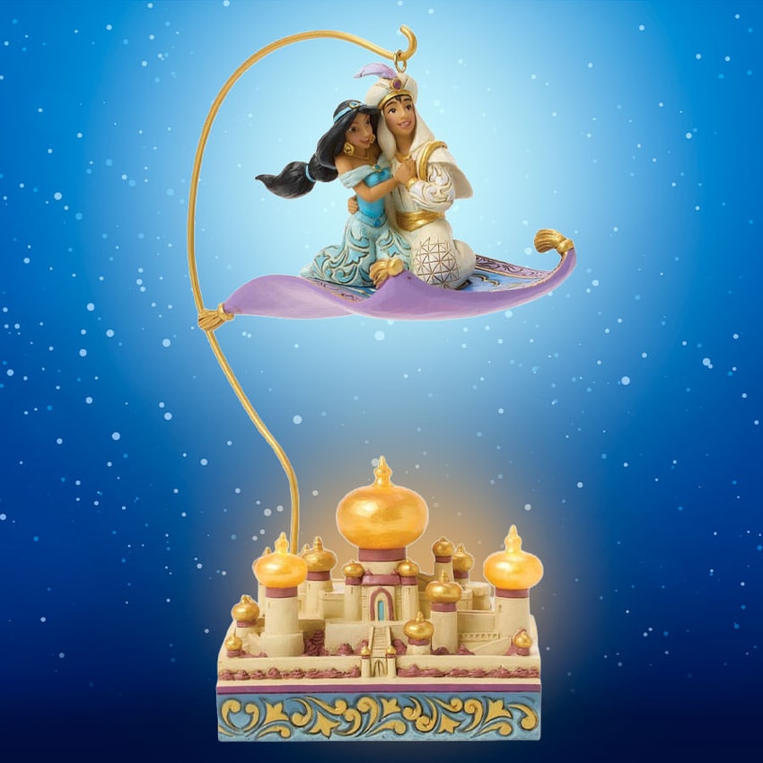 Disney Aladdin & Jasmine Magic Carpet Figurine - Prototype Shown View 1