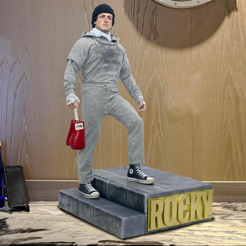 Rocky Rocky "The Underdog" 1:3 Scale Statue - Prototype Shown View 1