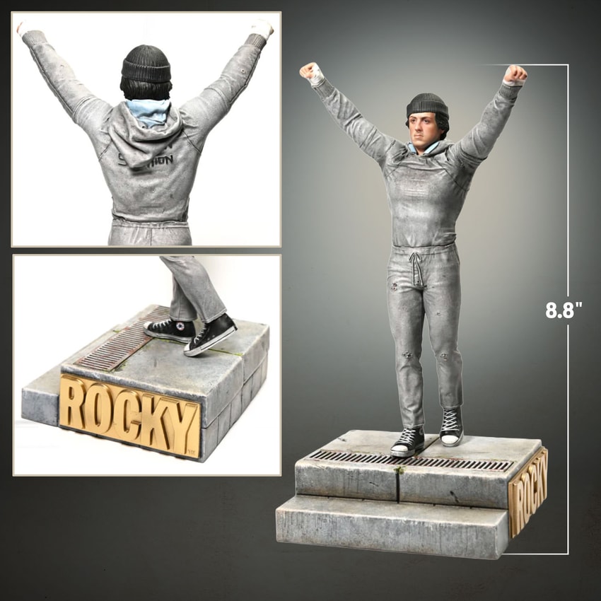Rocky Rocky "Gonna Fly Now" 1:10 Scale Statue - Prototype Shown View 2