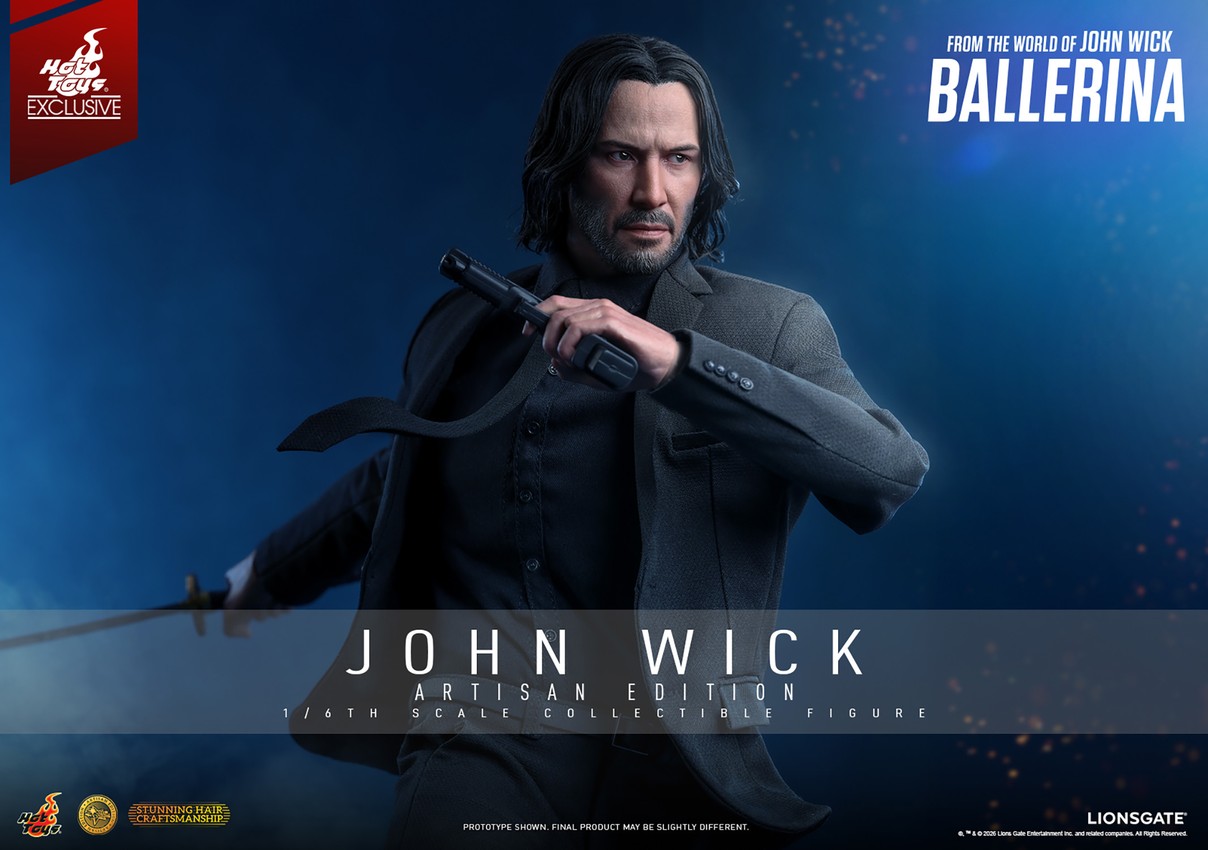 John Wick John Wick (Artisan Edition) Sixth Scale Figure - Prototype Shown View 1