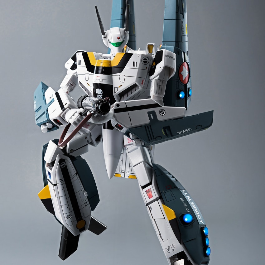 ロボット Super gigantic Robotech model kit ROBO-DOU ROBOTECH VF‐1S Super Veritech Set (RICK HUNTER) Action
