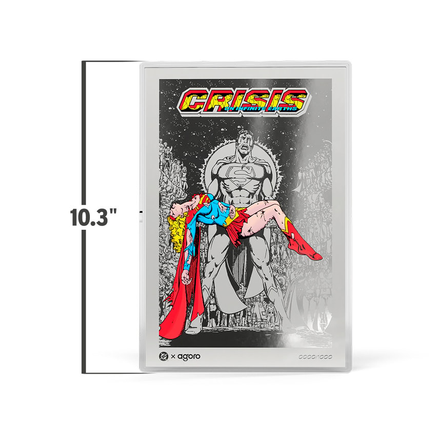 DC Comics Death of Supergirl - Crisis on Infinite Earths (1985) #7 Silver Collectible - Prototype Shown View 2