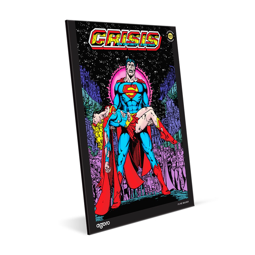 DC Comics Death of Supergirl - Crisis on Infinite Earths (1985) #7 Silver Collectible - Prototype Shown View 4