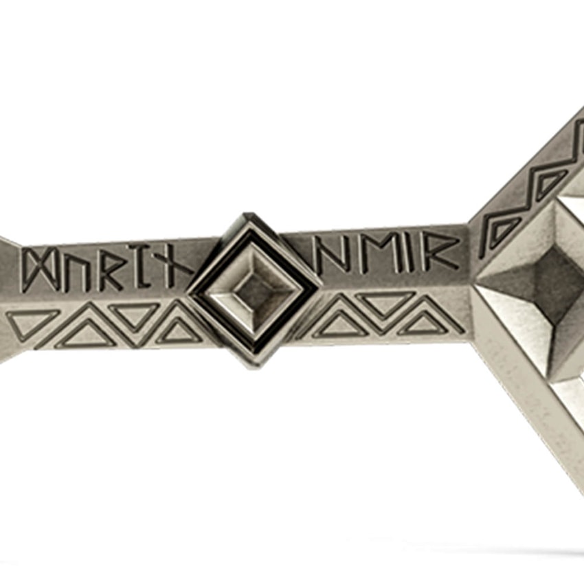 The Lord of the Rings Thorin's Map and Key Silver Collectible - Prototype Shown View 5
