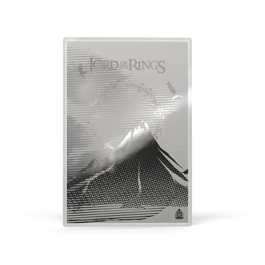 The Lord of the Rings Frodo's Journey Silver Collectible - Prototype Shown View 4