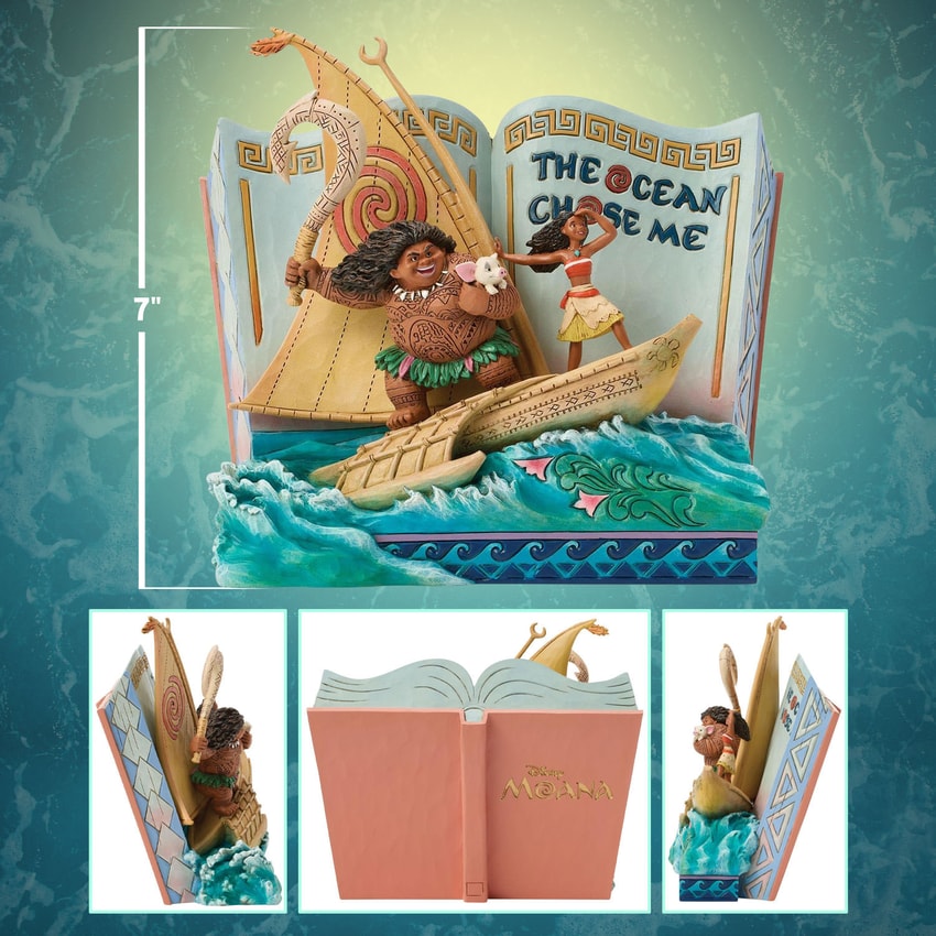 Disney Moana Story Book Figurine - Prototype Shown View 2