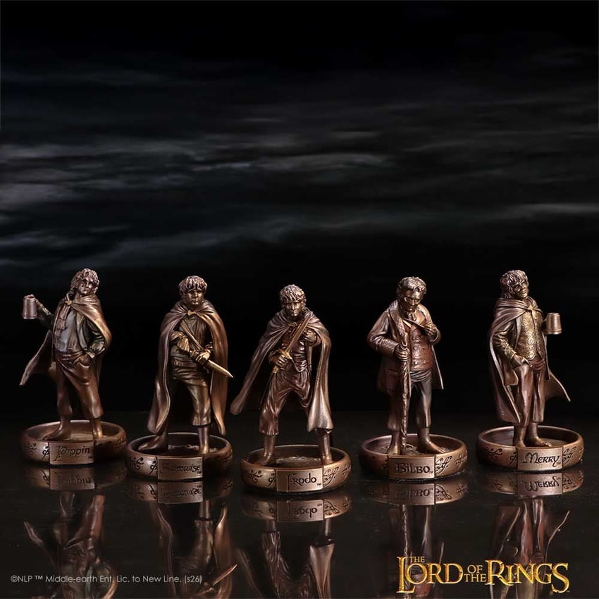 The Lord of the Rings The Hobbits of the Shire Miniature - Prototype Shown View 1
