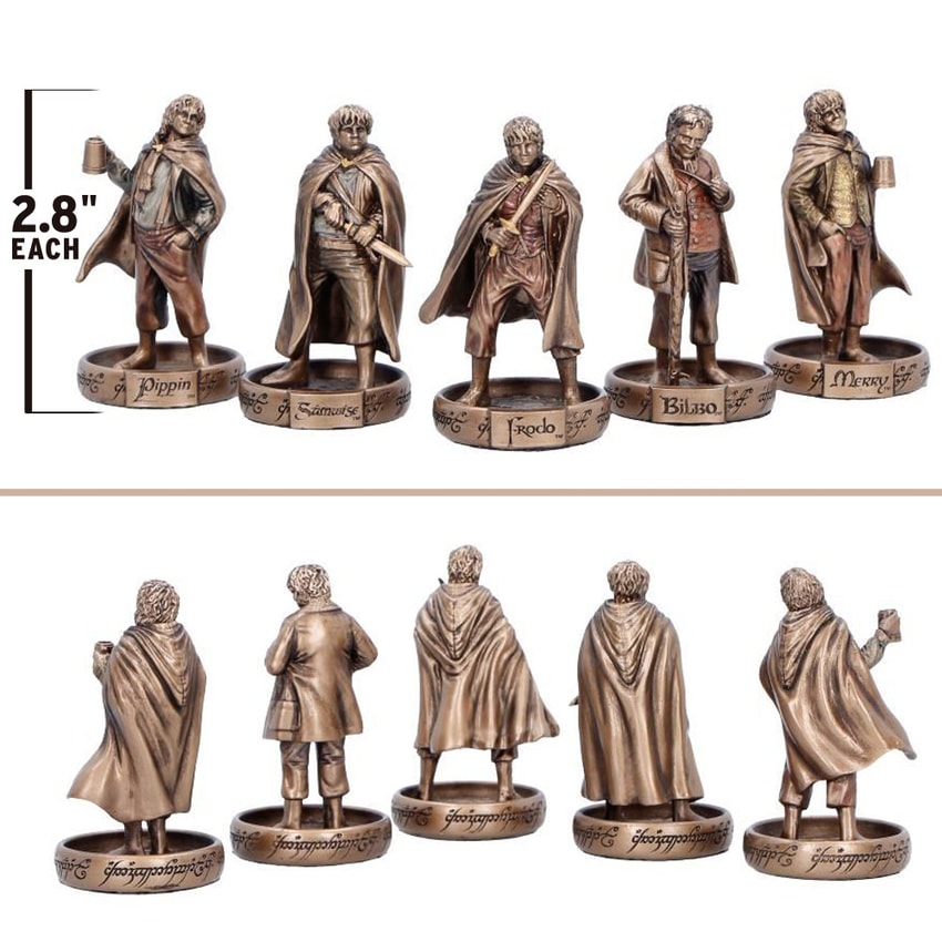The Lord of the Rings The Hobbits of the Shire Miniature - Prototype Shown View 2