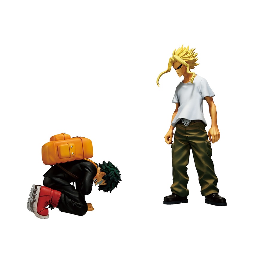 My Hero Academia Izuku Midoriya & All Might (The Story of How He Became the Greatest Hero) Collectible Figure - Prototype Shown View 5