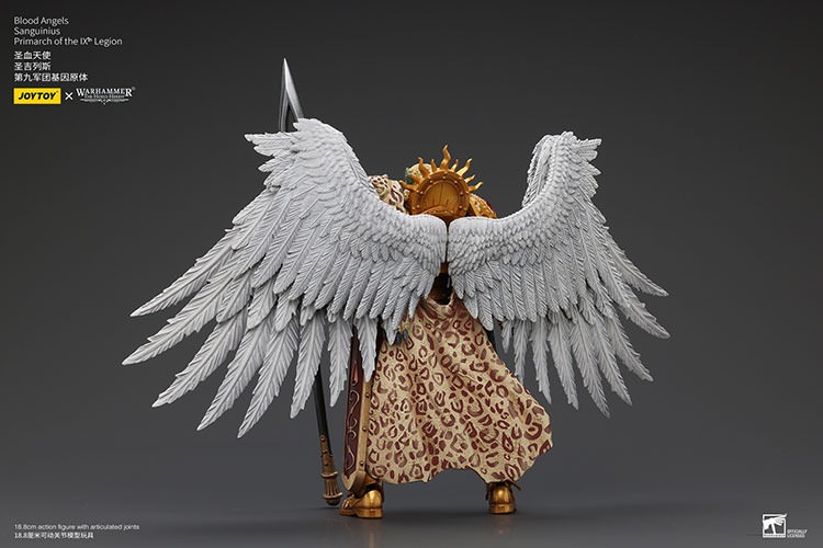 Warhammer 40K Sanguinius, Primarch of the IXth Legion Action Figure - Prototype Shown View 6