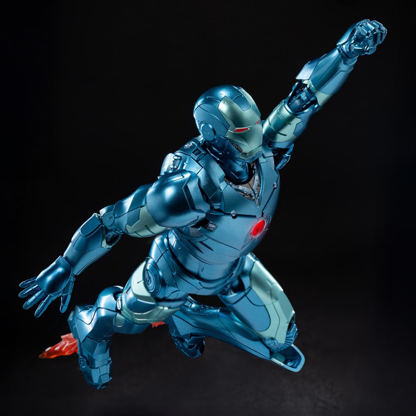 DLX Iron Man Mark 3 (Stealth Edition) Action Figure by threezero