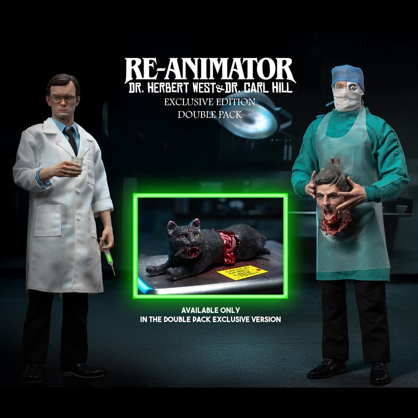 Re-Animator Doctor Herbert West & Doctor Carl Hill Sixth Scale Figure Set - Prototype Shown View 2