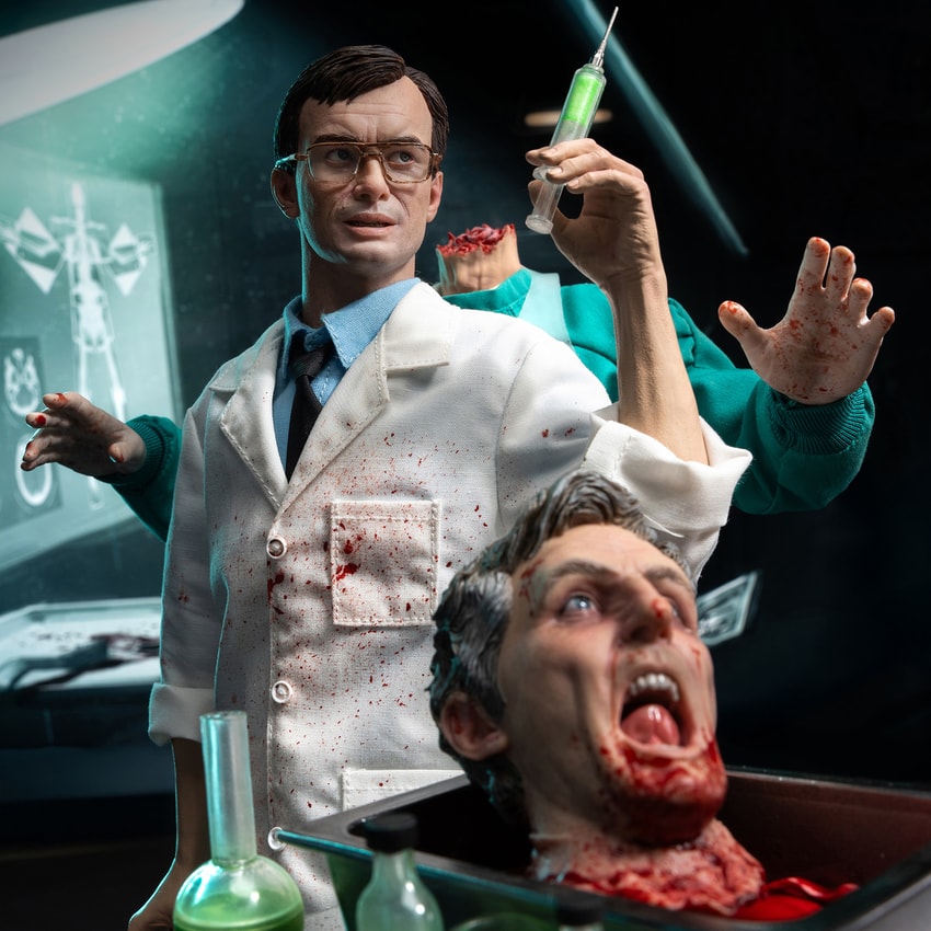 Re-Animator Doctor Herbert West & Doctor Carl Hill Sixth Scale Figure Set - Prototype Shown View 4