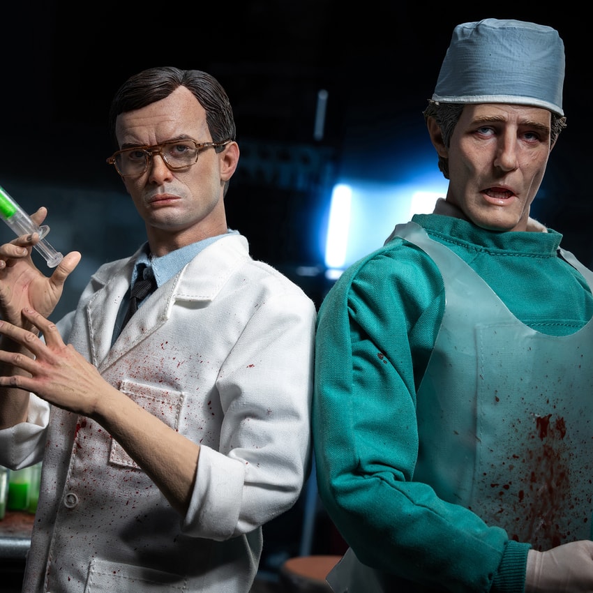 Re-Animator Doctor Herbert West & Doctor Carl Hill Sixth Scale Figure Set - Prototype Shown View 5