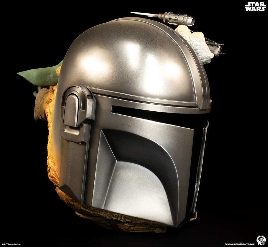 The Mandalorian Fine Art Bust by PCS | Sideshow Collectibles