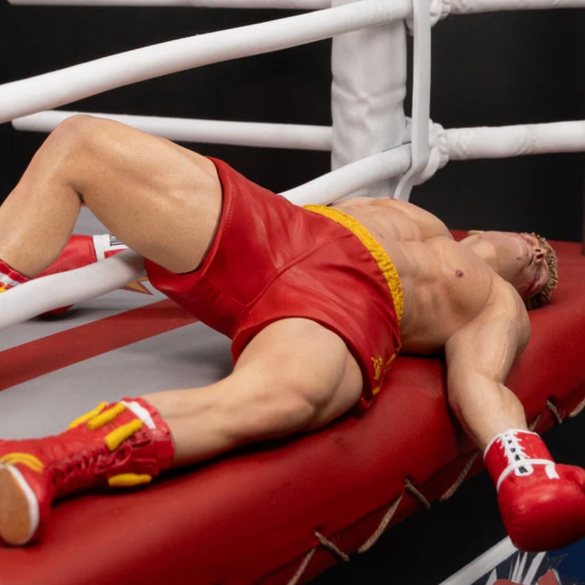 Rocky Rocky Over Drago: Through the Ropes 1:10 Scale Statue - Prototype Shown View 5