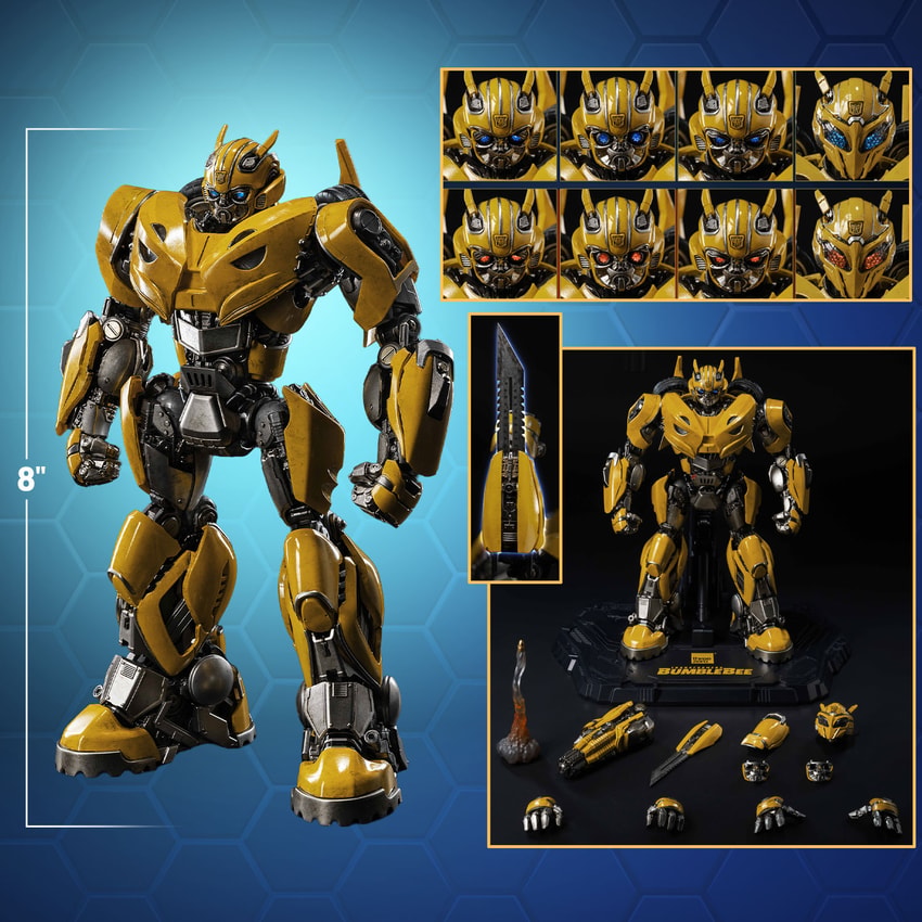 Bumblebee DLX (Cybertron Mode) Action Figure by Threezero