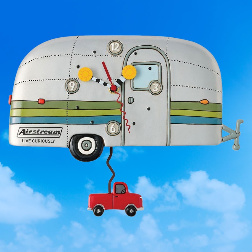 Airstream Airstream Wall Clock Figurine - Prototype Shown View 1