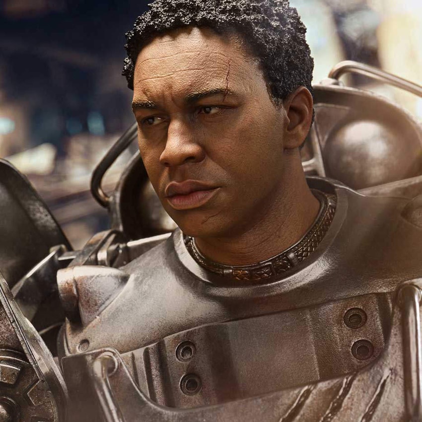 Fallout Maximus Power Armor (Deluxe Bonus Version) Quarter Scale Statue - Prototype Shown View 6