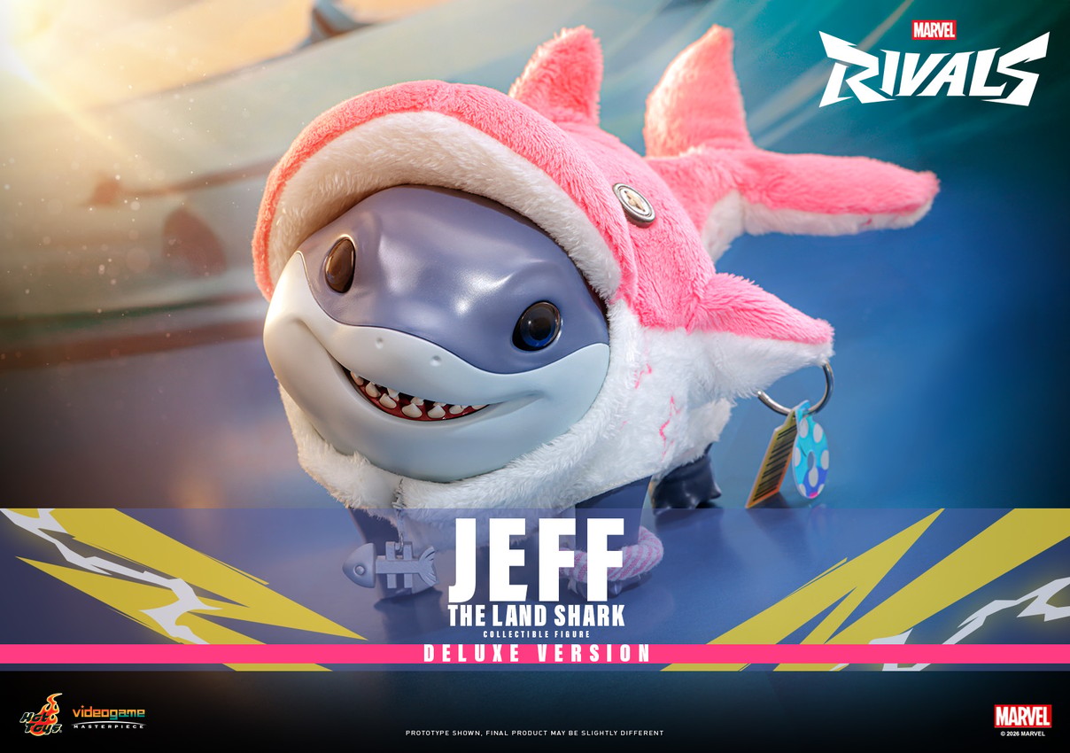 Marvel Jeff in the Shark (Deluxe Version) Collectible Figure - Prototype Shown View 1