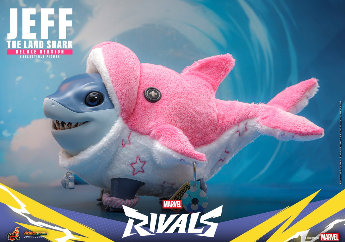 Marvel Jeff in the Shark (Deluxe Version) Collectible Figure - Prototype Shown View 5
