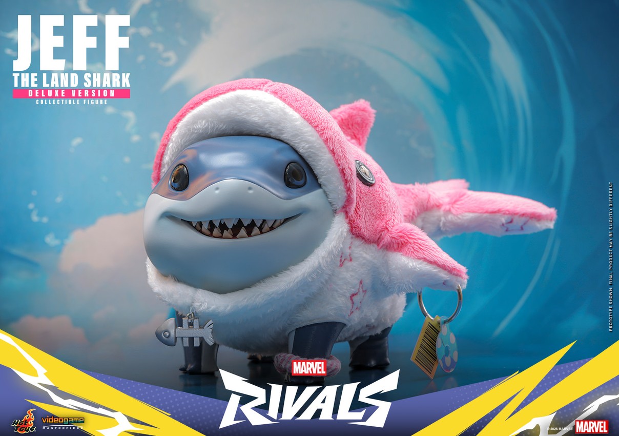 Marvel Jeff in the Shark (Deluxe Version) Collectible Figure - Prototype Shown View 6