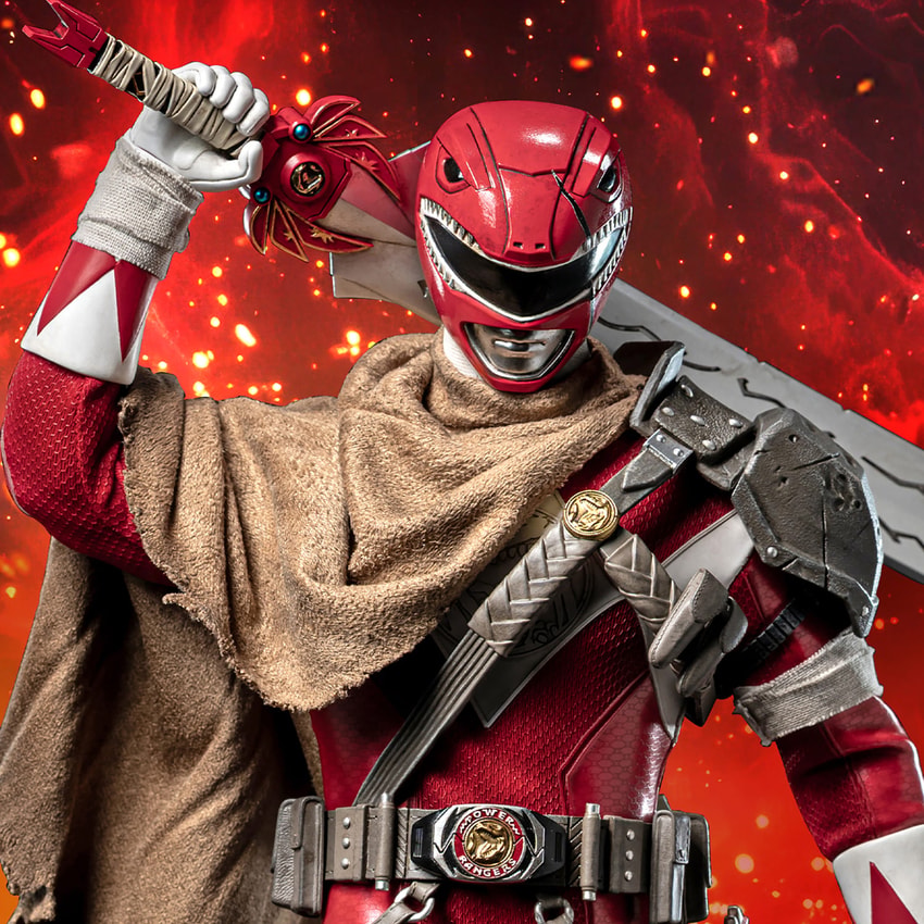 Red Power Ranger Sixth Scale Figure by Threezero | Sideshow