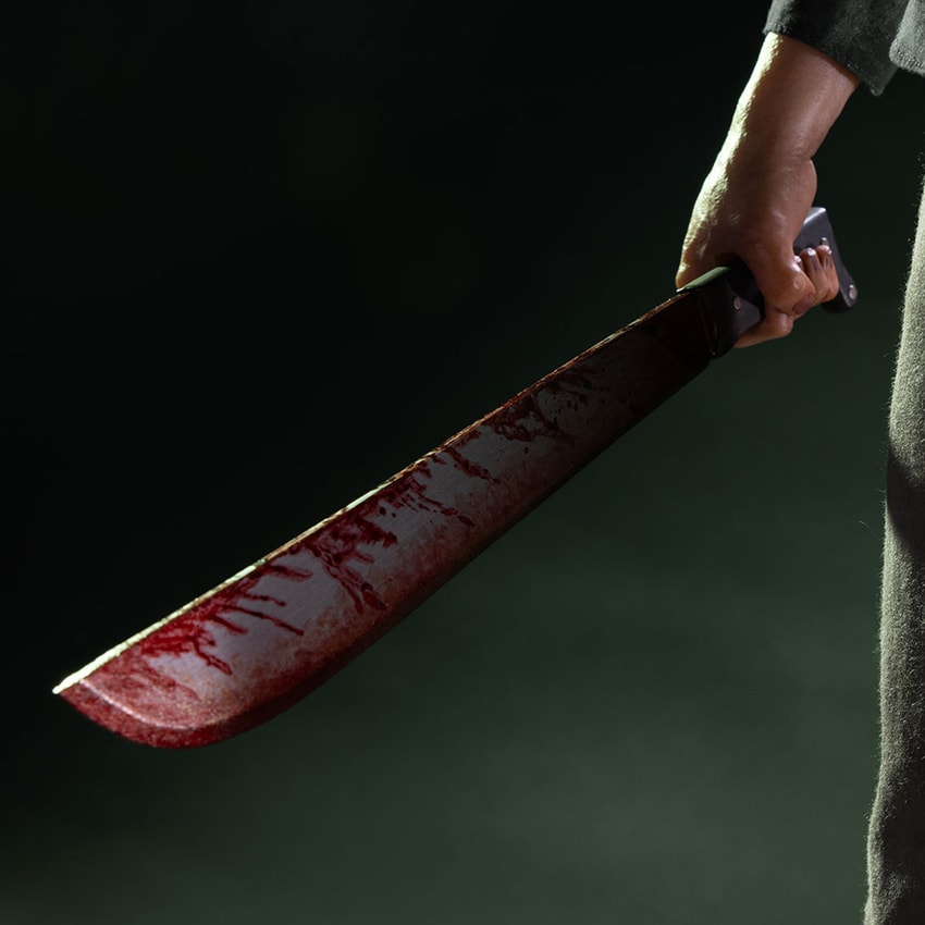Friday the 13th Jason “Part 3” 1:3 Scale Statue - Prototype Shown View 6