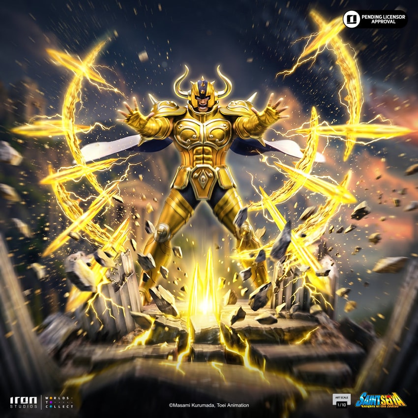 Saint Seiya Taurus Aldebaran 1:10 Scale Statue - Prototype Shown View 1