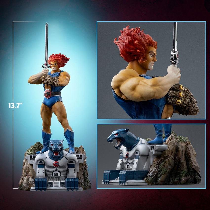 ThunderCats Lion-O 1:10 Scale Statue - Prototype Shown View 2