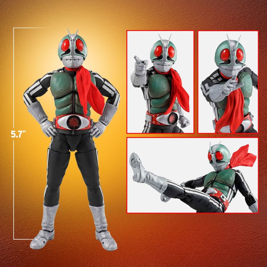 Masked Rider Legendary Showa Masked Rider Edition Action Figure by