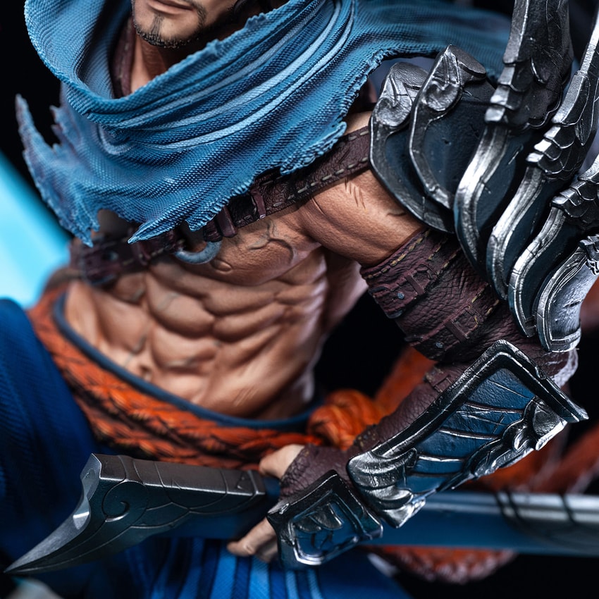 League of Legends The Unforgiven Yasuo Statues - Prototype Shown View 5