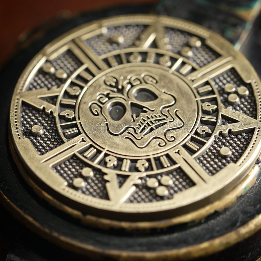 Pirate Gold Poker Pirate Gold "Bundle of Loot" Poker Chip Set Poker Chip Set - Prototype Shown View 5