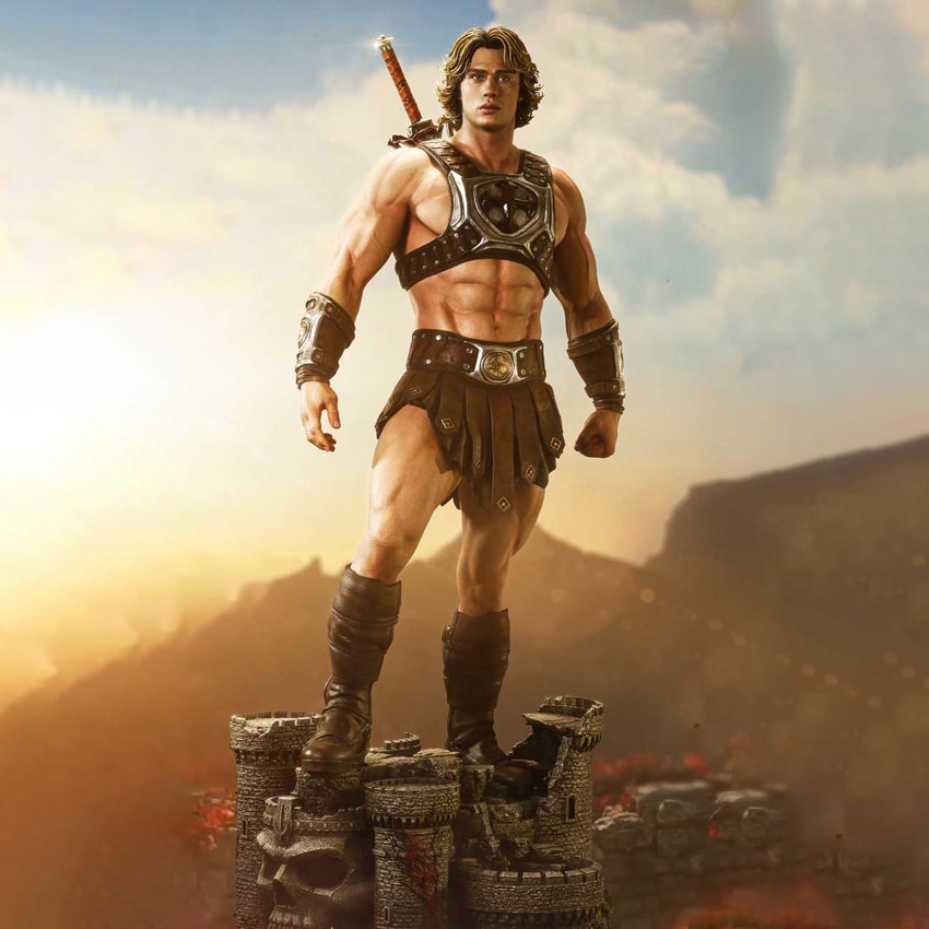 Masters of the Universe He-Man (Deluxe Bonus Version) 1:3 Scale Statue - Prototype Shown View 1
