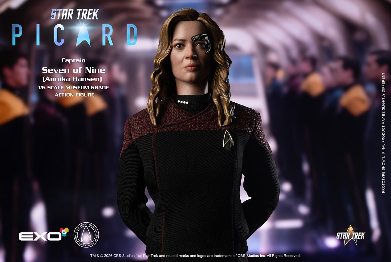 Star Trek Captain Seven of Nine Sixth Scale Figure - Prototype Shown View 1
