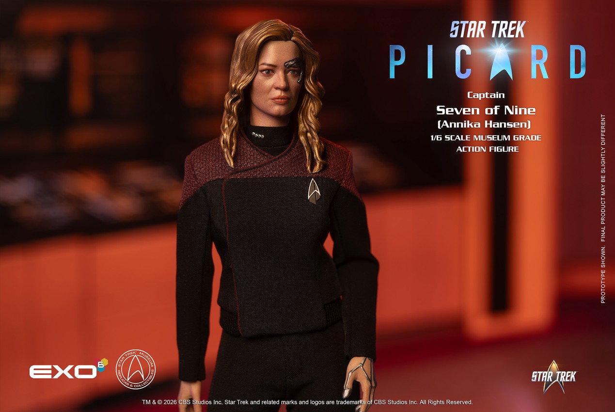Star Trek Captain Seven of Nine Sixth Scale Figure - Prototype Shown View 5