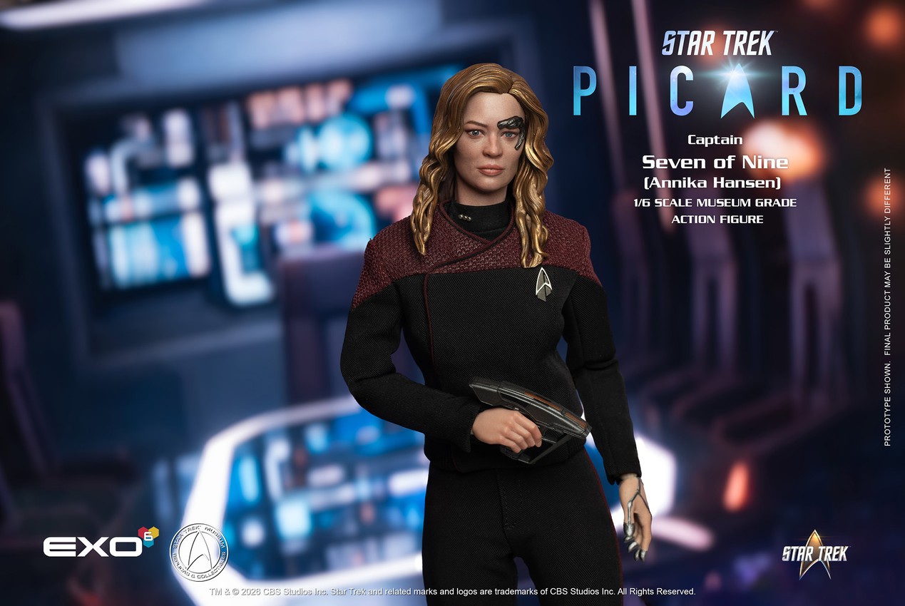 Star Trek Captain Seven of Nine Sixth Scale Figure - Prototype Shown View 6