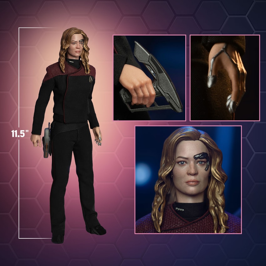 Star Trek Captain Seven of Nine Sixth Scale Figure - Prototype Shown View 2