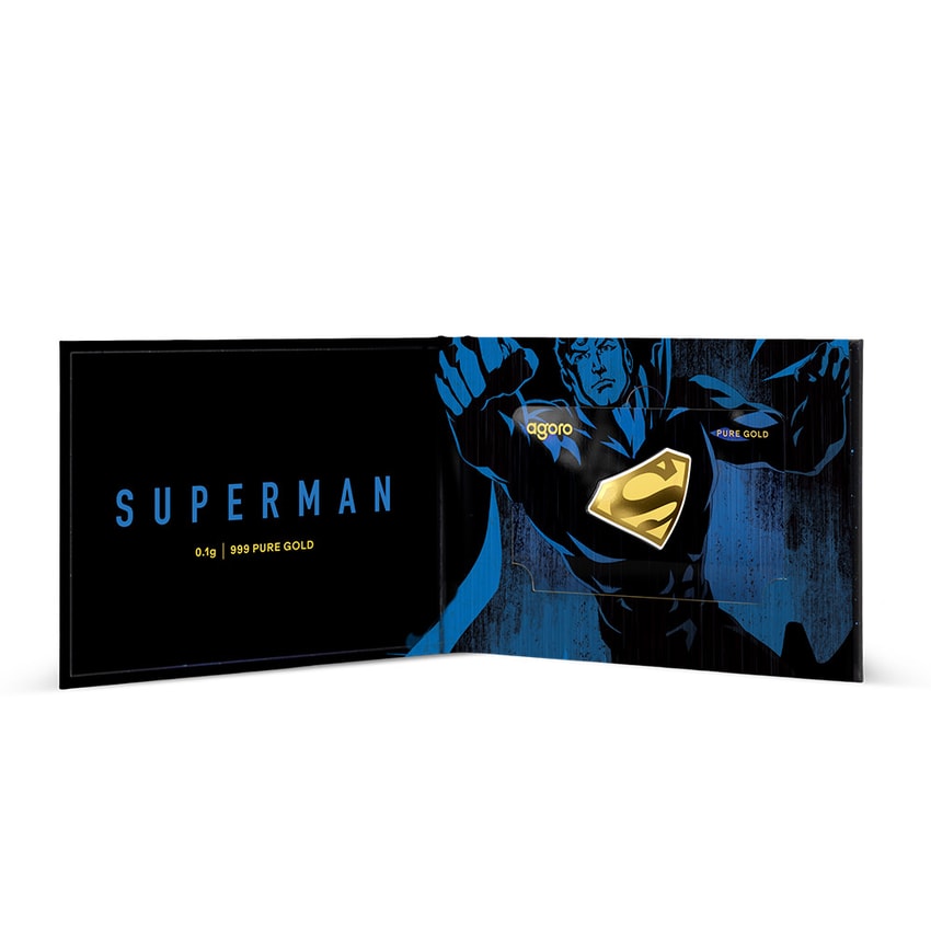 DC Comics Superman's Emblem Gold Collectible - Prototype Shown View 6