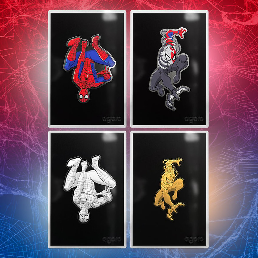 Marvel Spider-Man Transforms Blind Box Silver Collectible - Prototype Shown View 1