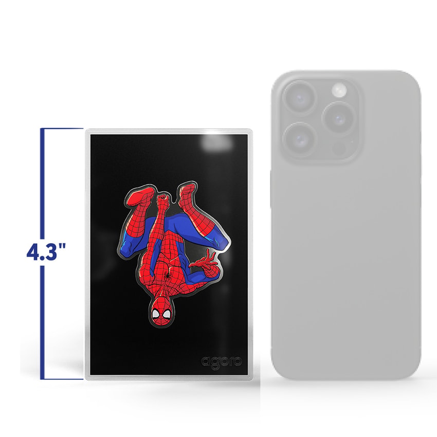 Marvel Spider-Man Transforms Blind Box Silver Collectible - Prototype Shown View 2