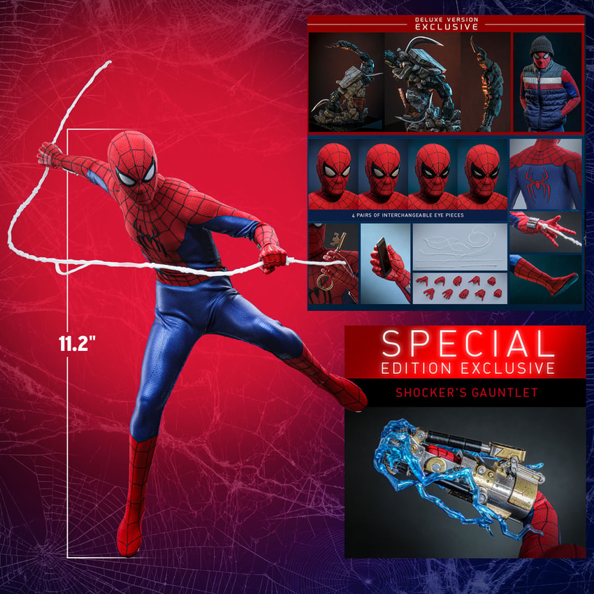 Marvel Spider-Man (Deluxe Version) (Special Edition) Sixth Scale Figure  Exclusive Edition - Prototype Shown View 2