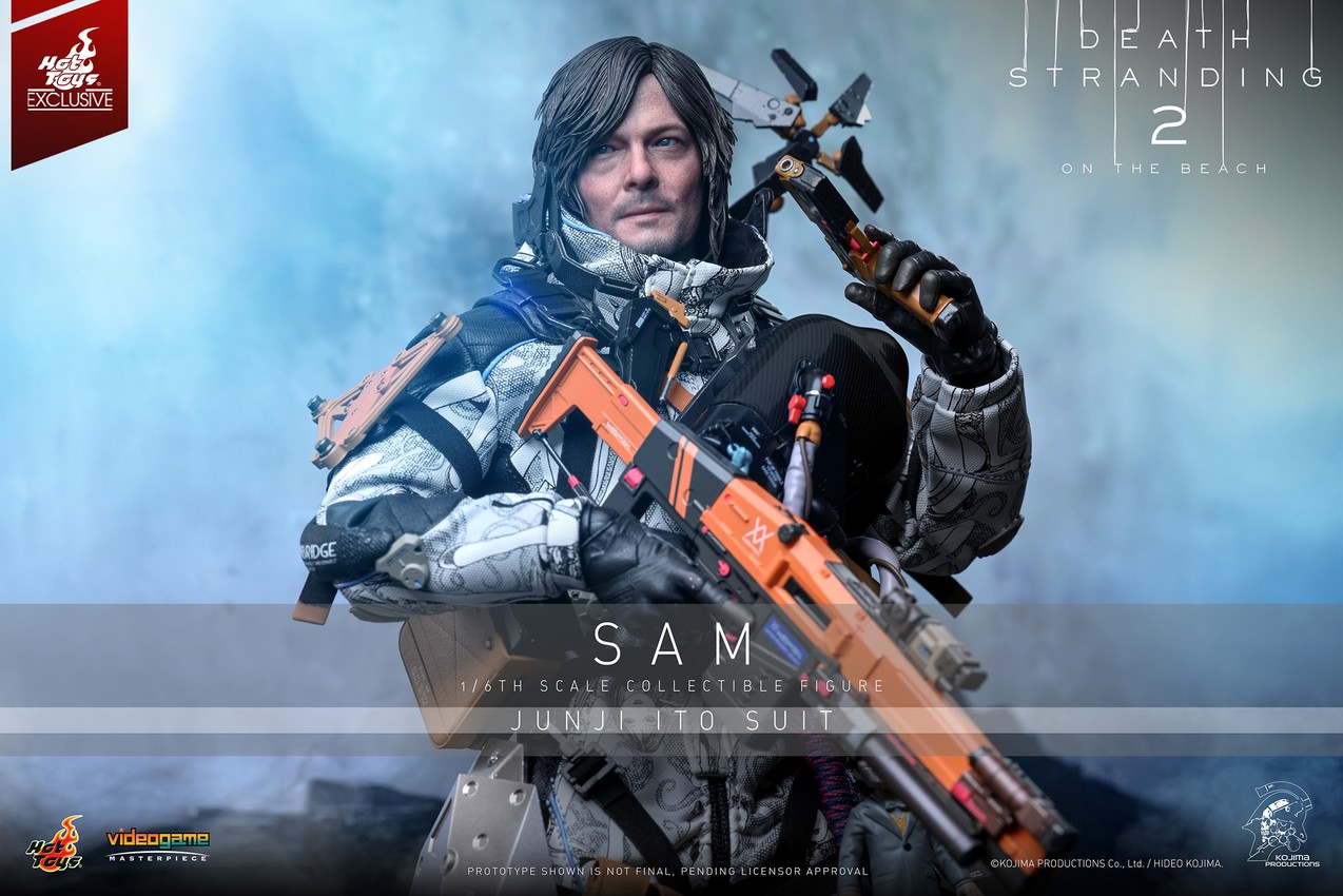 Death Stranding Sam (Junji Ito Suit) Sixth Scale Figure  Collector Edition - Prototype Shown View 1