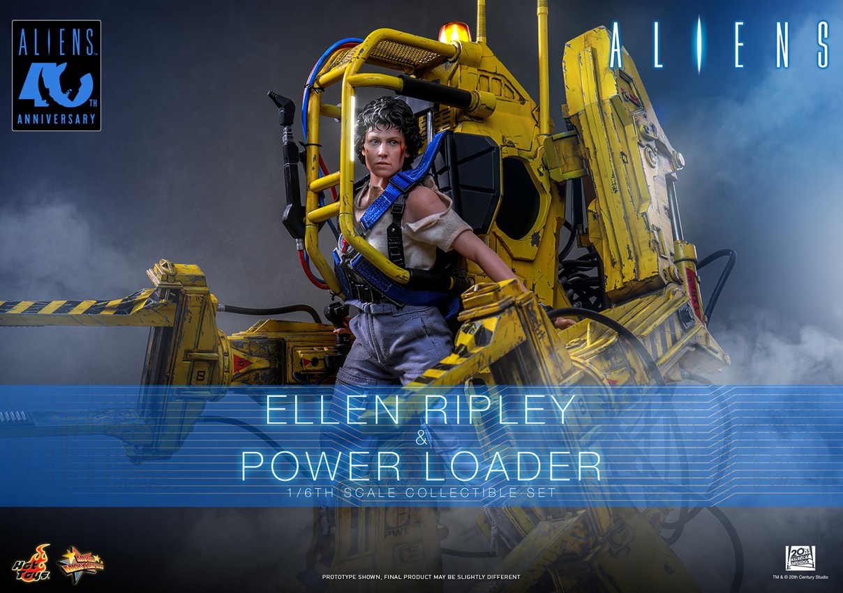 Alien Ellen Ripley and Power Loader Sixth Scale Figure Set - Prototype Shown View 1