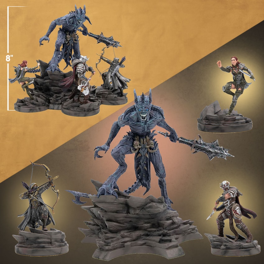 The Elder Scrolls The Elder Scrolls Online 10-Year Anniversary Diorama - Prototype Shown View 2
