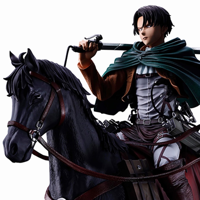 Attack on Titan Levi (Dedicate Your Heart) Collectible Figure - Prototype Shown View 4